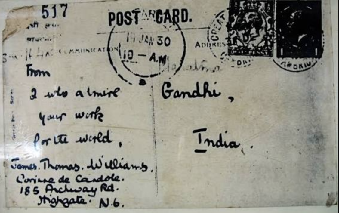 Gandhi Postcard