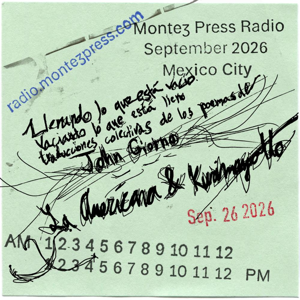 Montez Press Radio Music Postcard